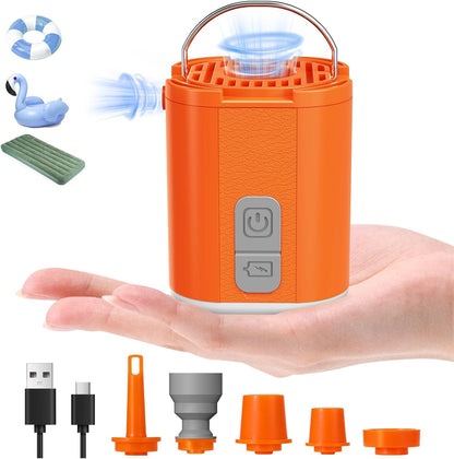 Mini Air pump Wireless compressor | Multi usage Outdoor camping Inflatable Deflectable | Vacuum storag