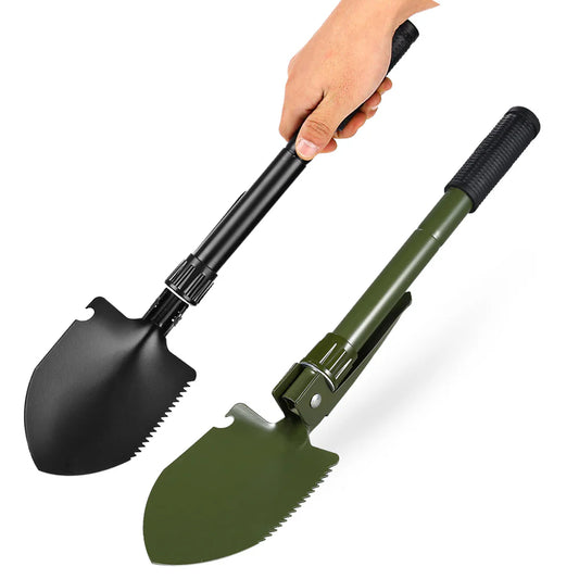 Mini Portable 3 in 1 Shovel Spade Pickaxe Tool