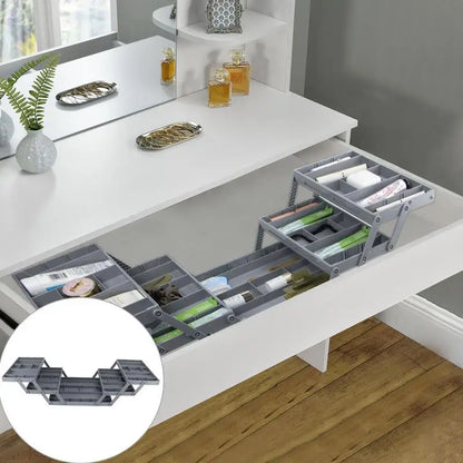 Expandable Drawer Trays – 2-3 Tier Organizer